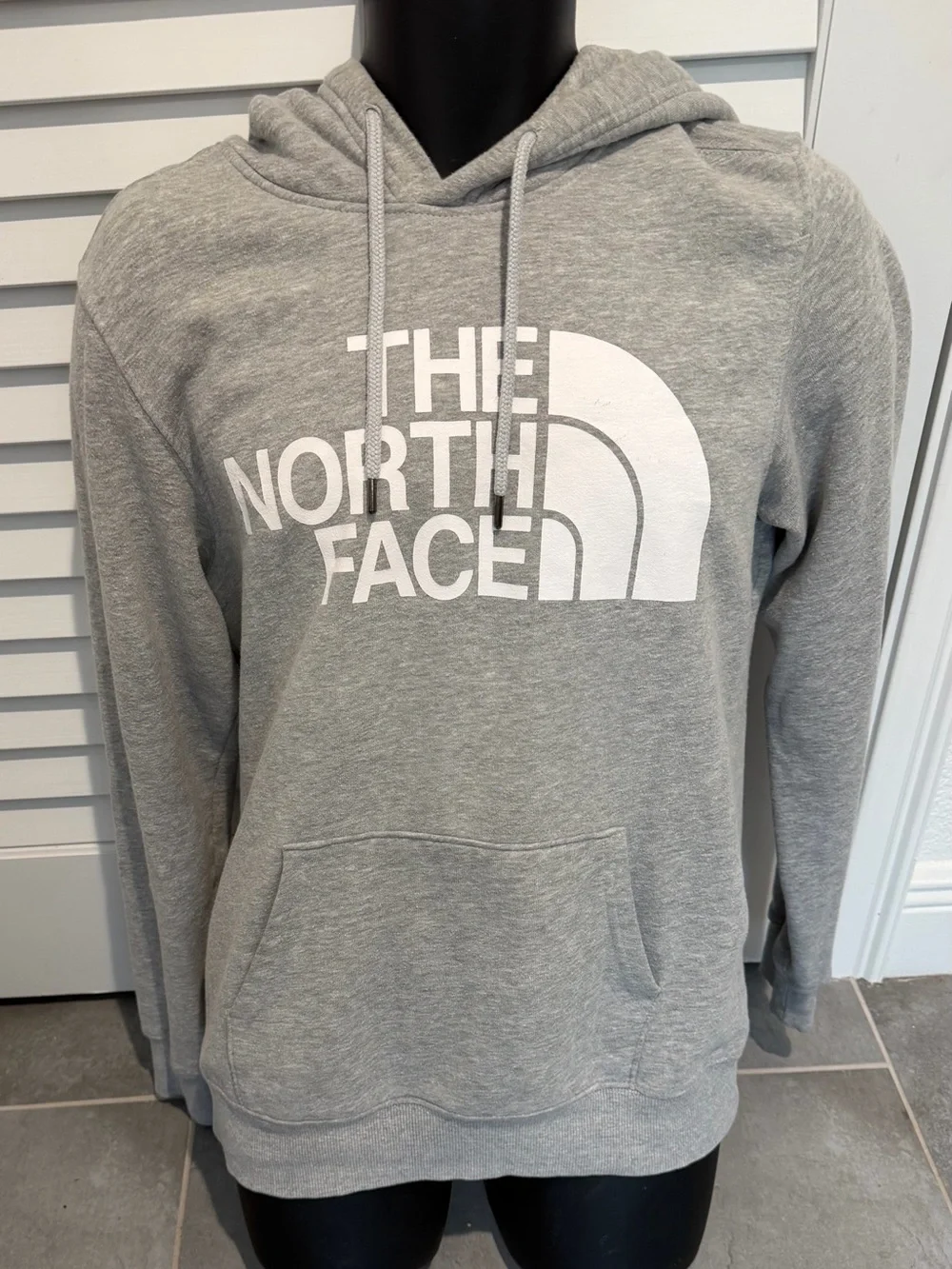 The North Face Half Dome Pullover Hoodie in Light Gray